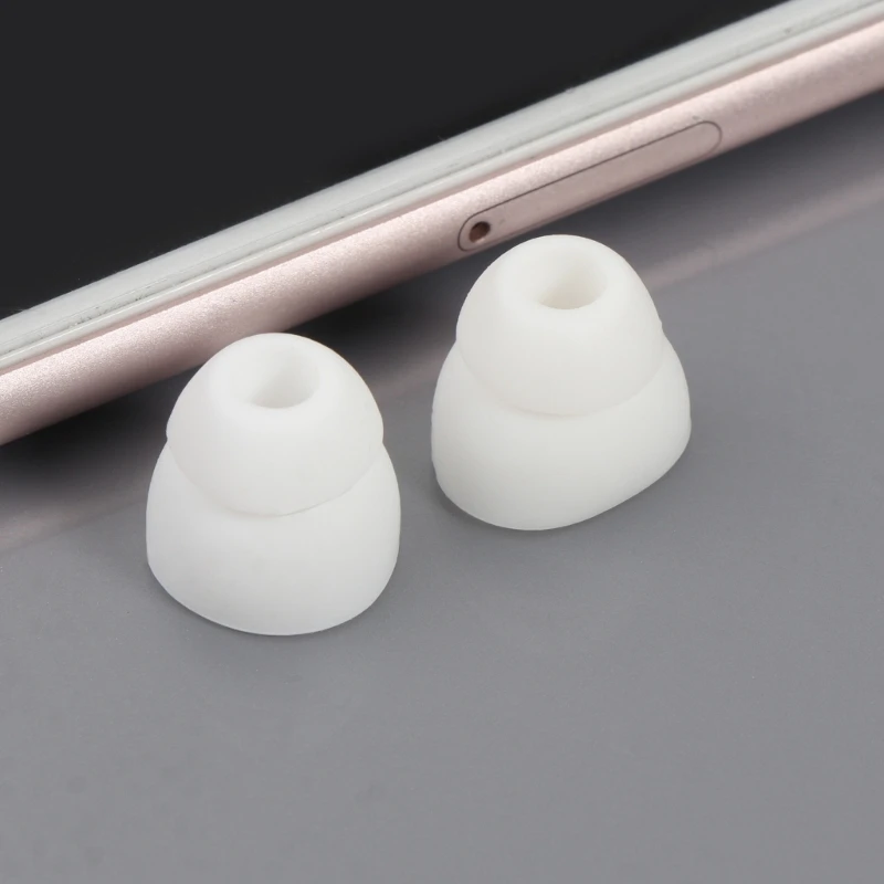 ioio Écouteurs à Double Bride Embouts d'oreille pour écouteurs sans Fil Embouts Remplacement en Silicone Housse d'écouteurs