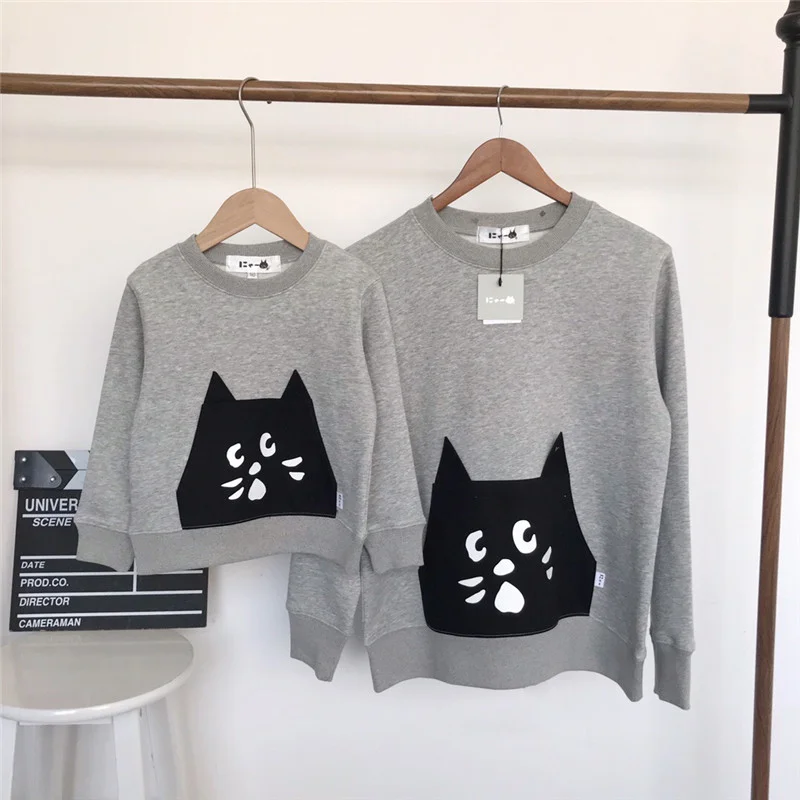Cute  Patchwork Hoodie Women's Casual Sweatshirt with Big Pockets Autumn New Style Comfortable Loop Texture Ladies' Shirt