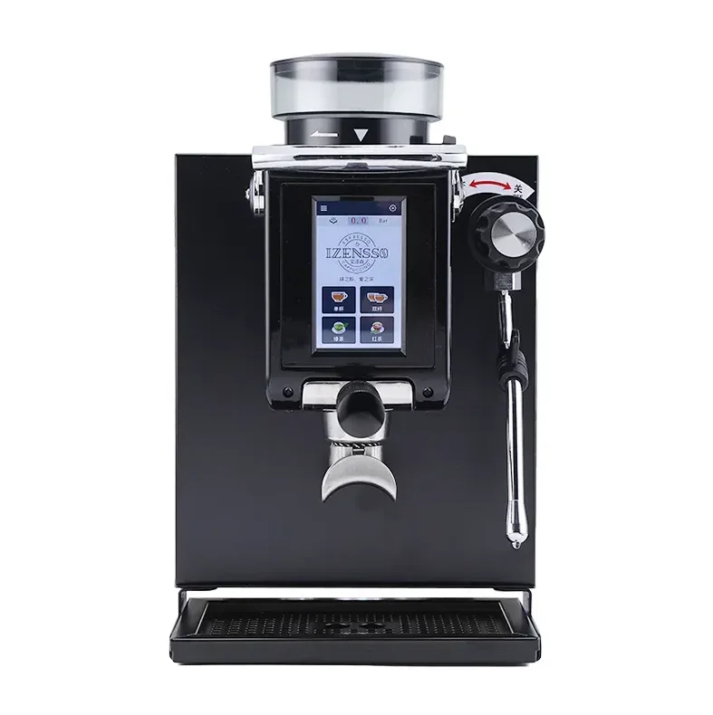 

20bar Multi-Functional Double Boiler Electric Coffee Machine Concentrated Bean Grinding Pressure Espresso Machine