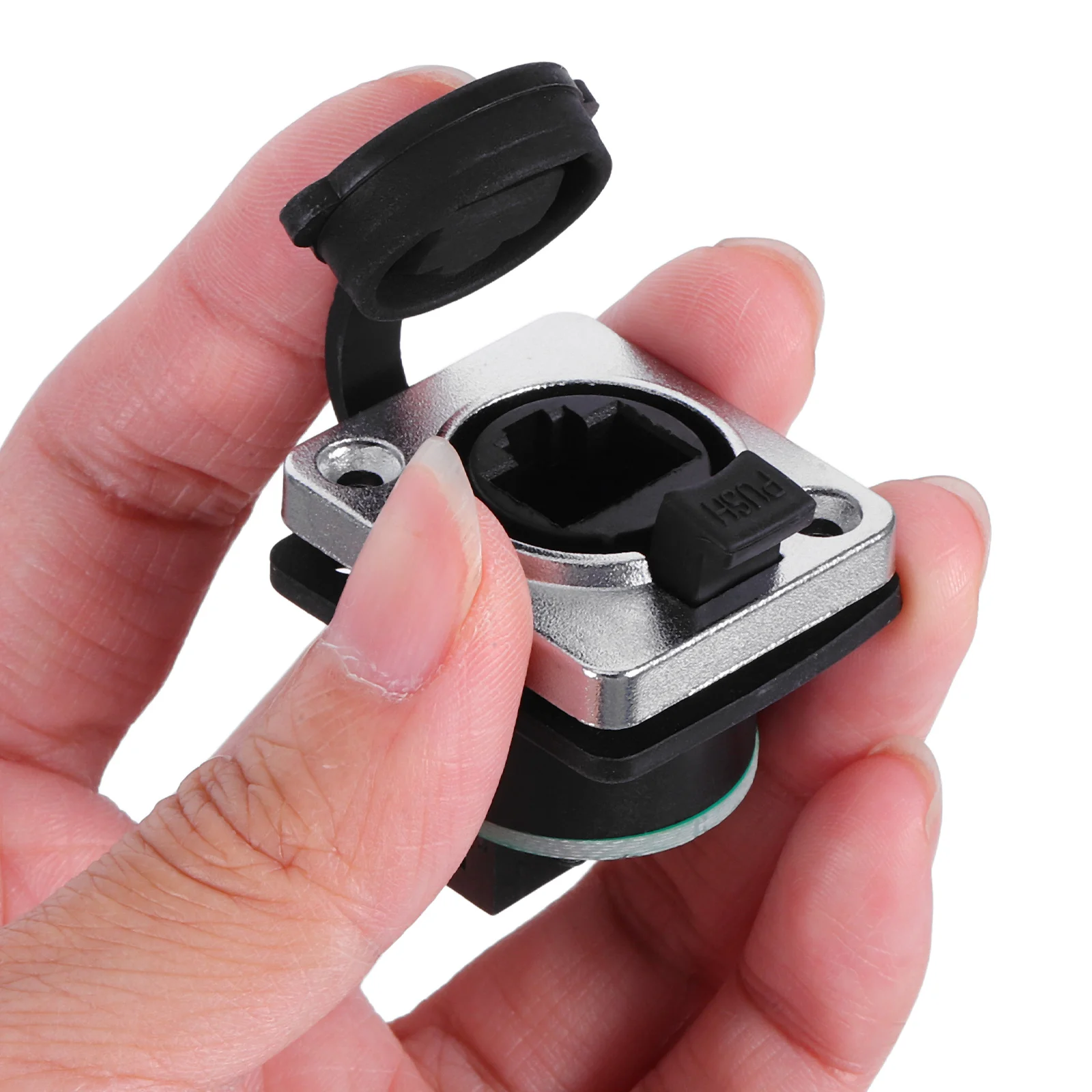 

Waterproof Electrical Cable Connector Outdoor Plug Socket Crystal Plug Network Cable Outlet Home Office Weatherproof Industrial