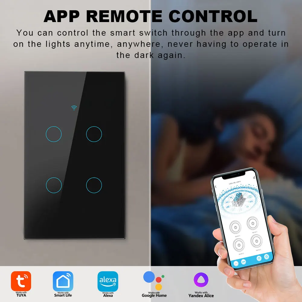 Smart Wifi Wall Lig…