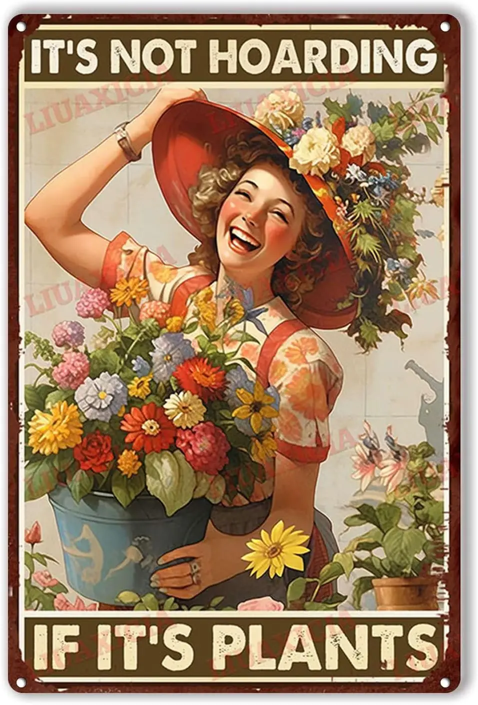 Metal Tin Sign It's… - image