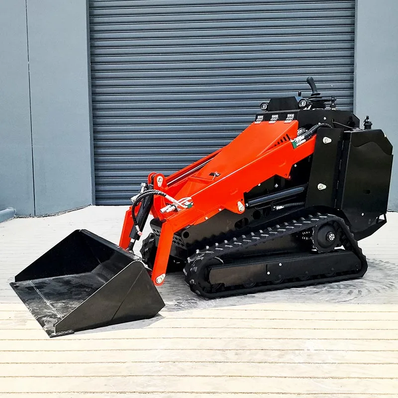 Skid Steer Loader Mini Hydraulic Compact Loader Construction Machinery Front Loading Equipment Multi Function Material