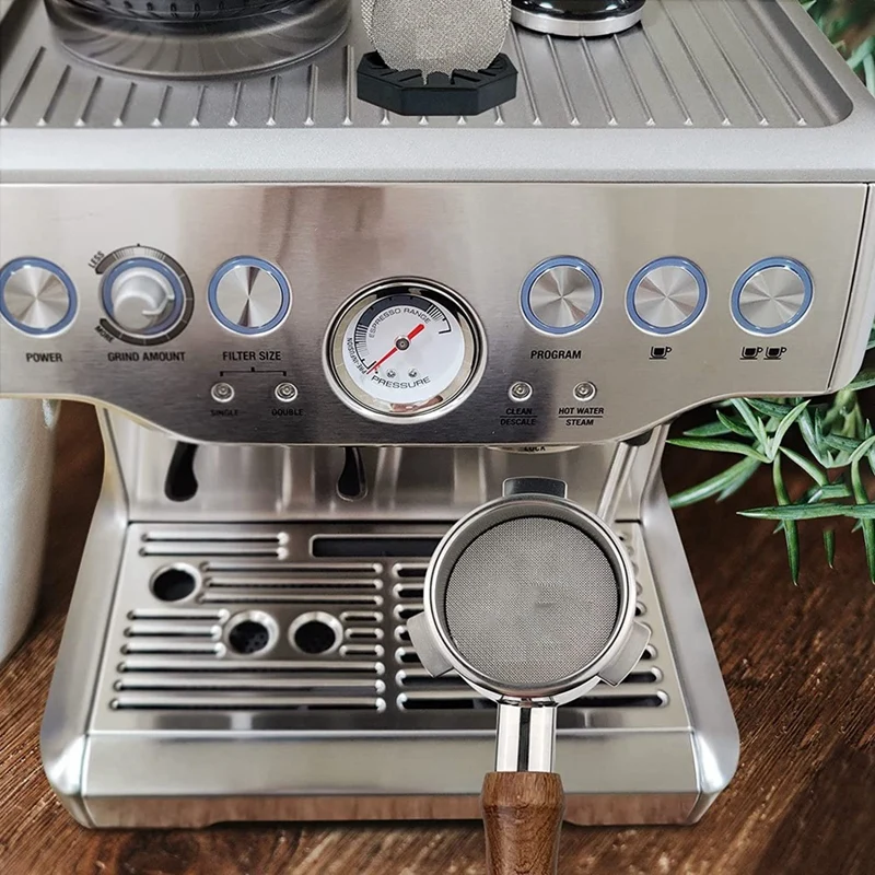 مقبض ماكينة القهوة 54 مللي متر Portafilter بدون قاع مع مصفاة عفريت 54 مللي متر لسلسلة Sage 8 870/875/878/880 حامل مرشح المريمية