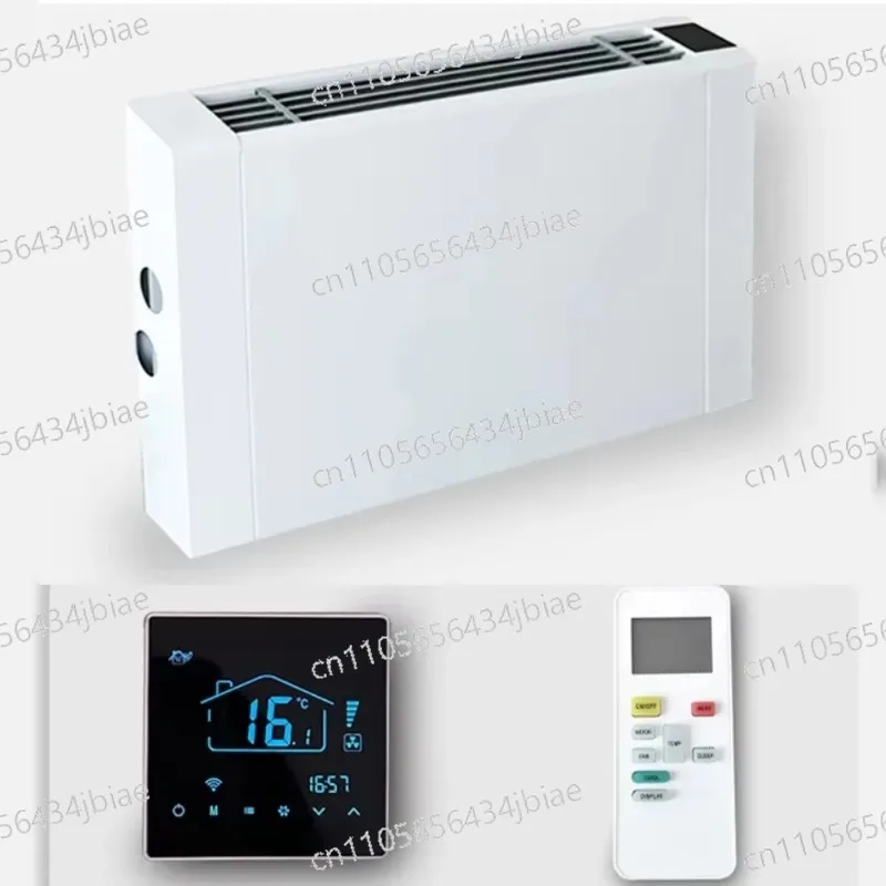 Manufacture Vertical Concealed Floor Chilled Water Ultra-thin Fan Coil Units for Heating and Cooling Systems