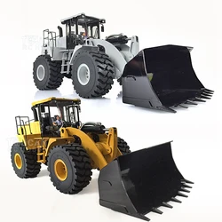 XDRC 1/14 Metal Hydraulic RC Loader WA470 980L Remoted Truck Construction Vehicle RTR BirthdayGifts for Boys TH18403