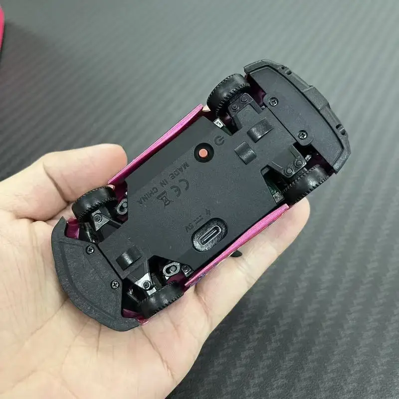 1:43スープラ1087X RCドリフトカー ダイキャストメタルボディ 4WD フル