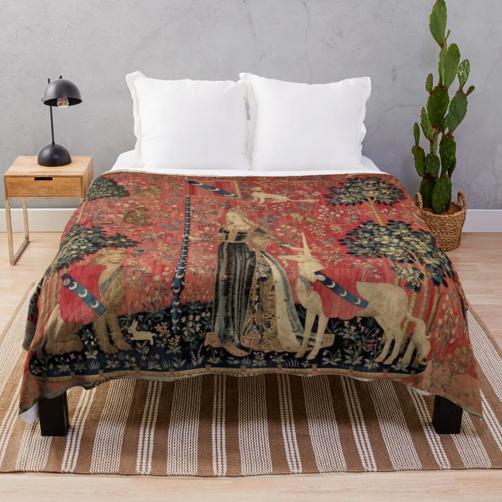 

Touch - The Unicorn Tapestries Throw Blanket Luxury Brand Luxury Throw Hairy Blankets For Bed Blankets