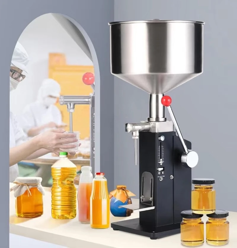 Riempitrice Riempitrice quantitativa per bottiglie A03 Pro Riempitrice manuale per crema cosmetica per pasta liquida