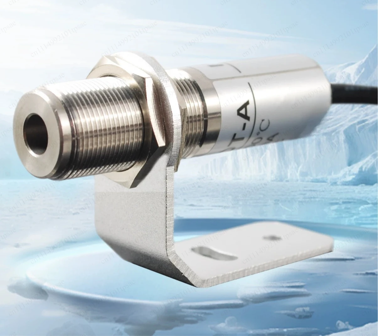 Non contact infrared temperature sensor 4-20mA RS485 output industrial fixed installation