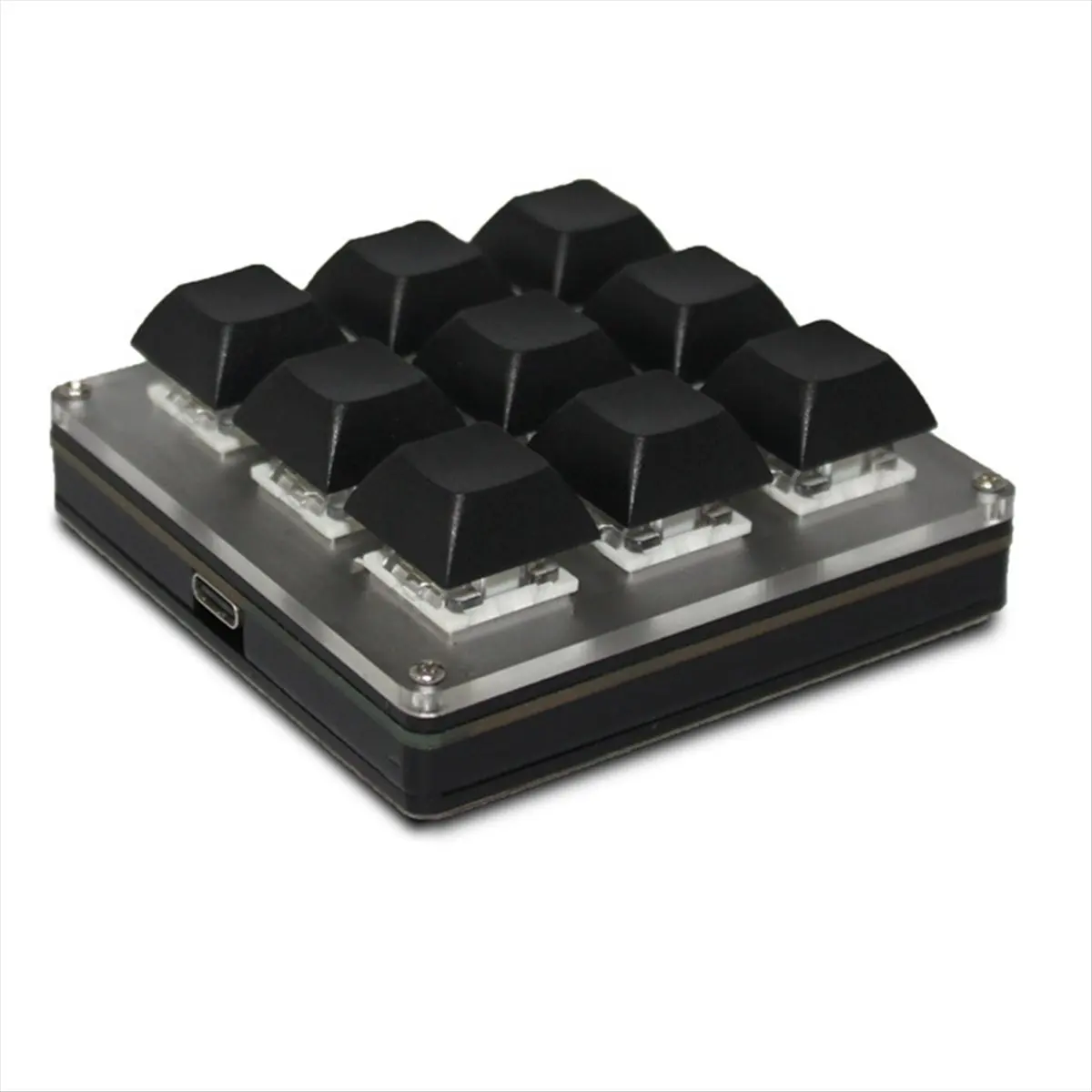 A14G 9-Key Wireless Customizable Keyboard 2.4G USB Bluetooth Tri-Mode Key Customization Hot-Swappable Keys
