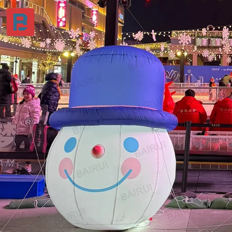 

Christmas hat inflatable 2m snowman christmas snowman ball