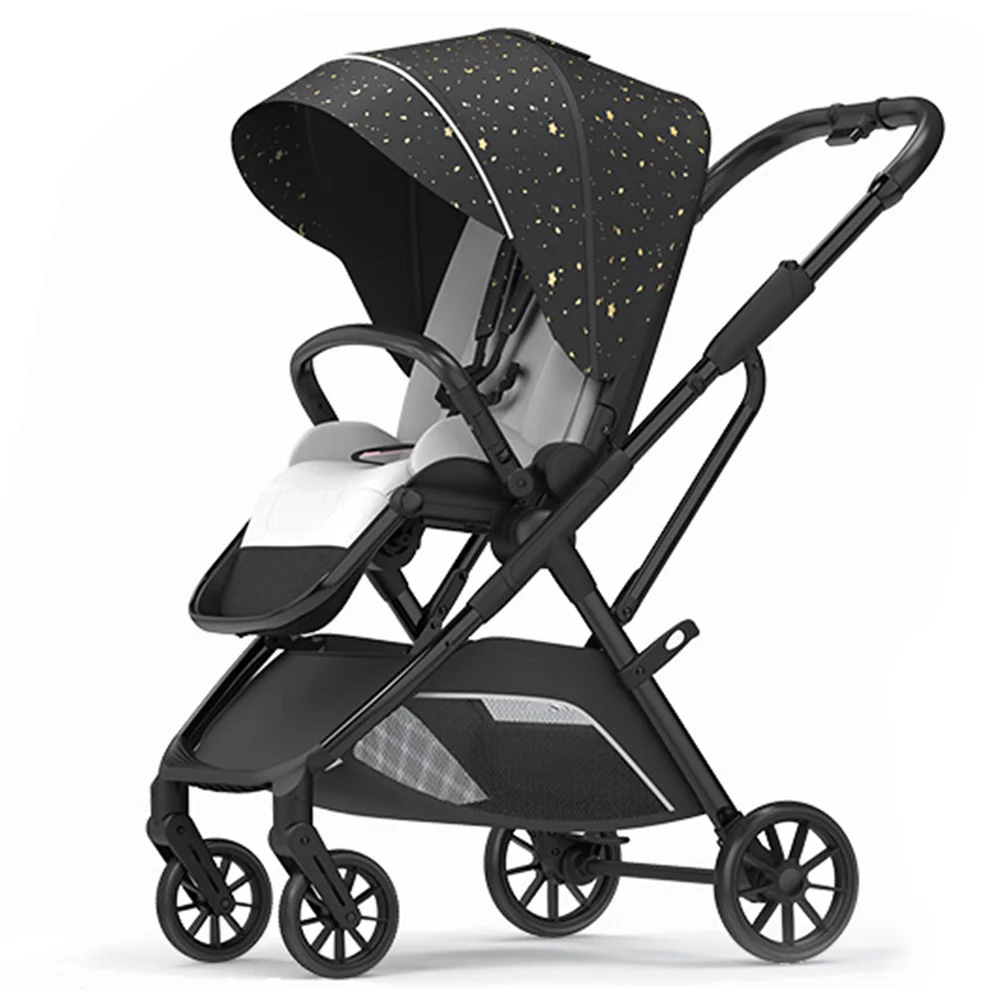 Poussettes Kinderwagen wózek unisex produkty dla dzieci wózek luksusowe duże koła składane wózki dziecięce wózek do podróży