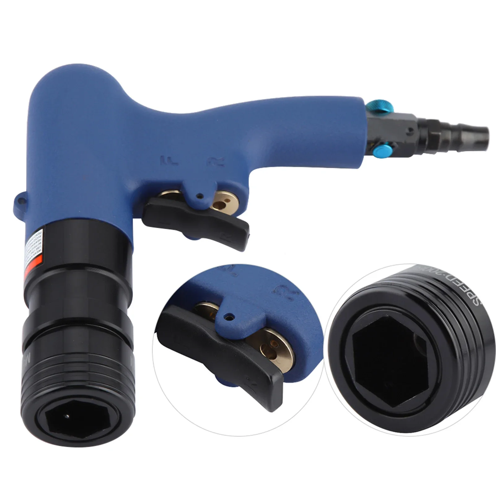 Air Rivets Gun Rivet Nut Gun Pneumatic Rivet Gun Pneumatic Riveter Air Rivet Nut Gun Pull Nut Nail Gun Air Riveting Tool M10