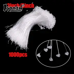 1000Pcs Nylon Cable Ties Strung Garment Clothes Luggage Price Display Tags Cards Labels