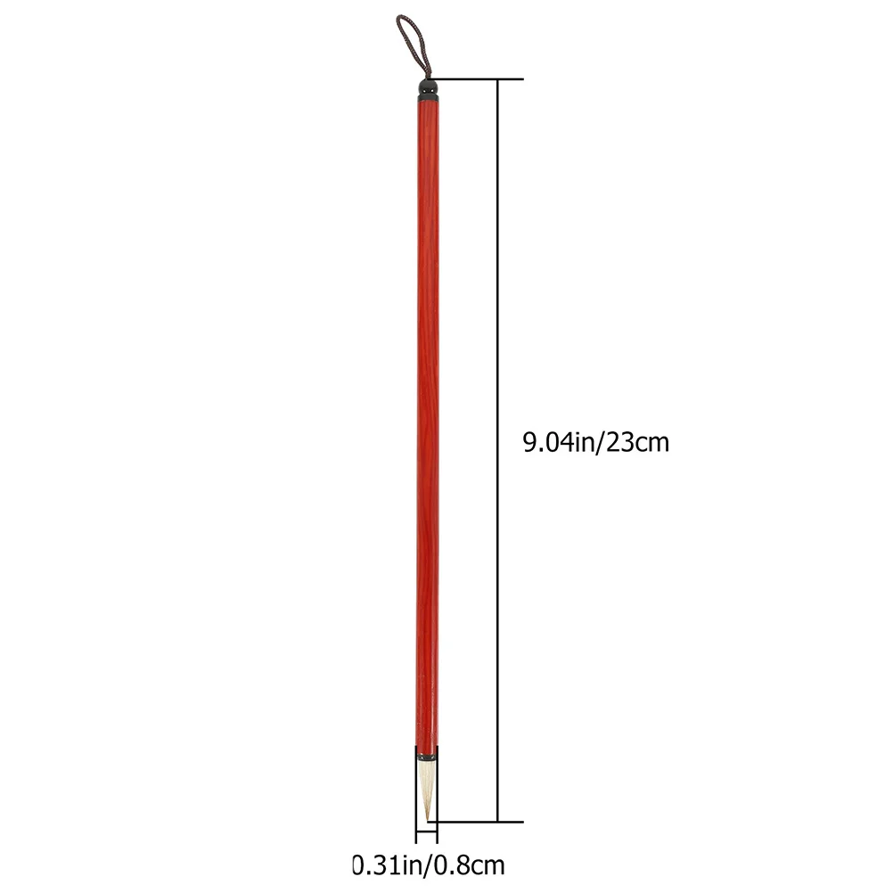 4Pcs Chinese Calligraphy Brushes Traditional Ink Brush Pens for Writing Painting Drawing Calligraphy Set Beginners