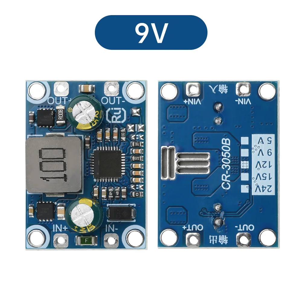 DC3.6V-32V to 5V/9V/12V Voltage Stabilized Converter Module Adjustable Booster Buck Voltage Regulator Module Power Supply