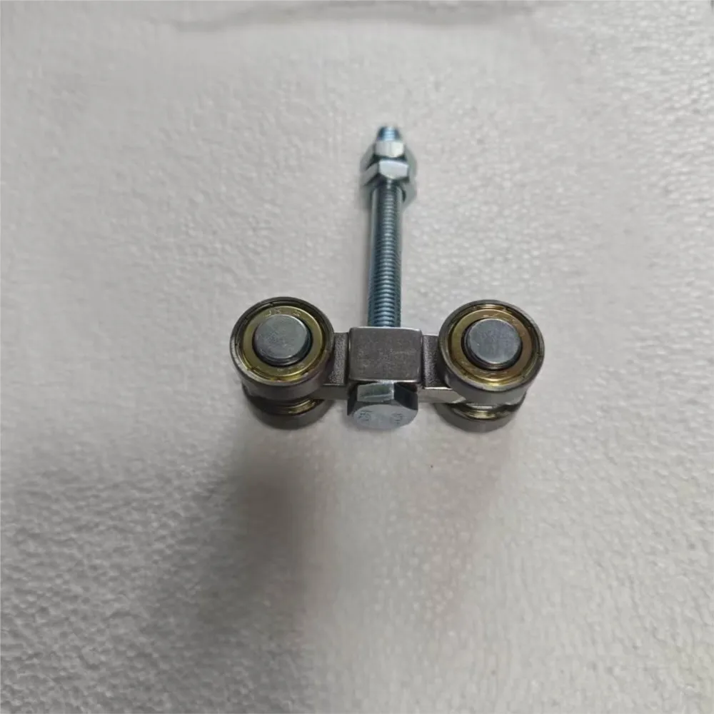 1pc C30 Track Steel Sliding Rail Sliding Door Hanging Wheel Door Curtain Pulley Cable Pulley Bearing Capacity 100KG