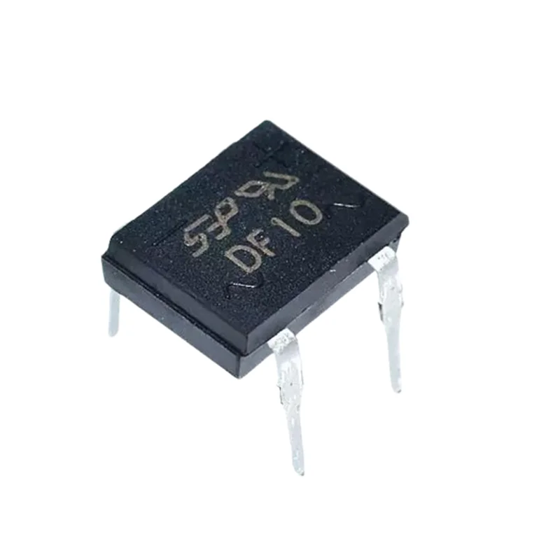 5PCS Bridge diode Brand New DF10 DF10M Through-Hole Rectifier Bridge Stacks DIP-4 1A 1000V
