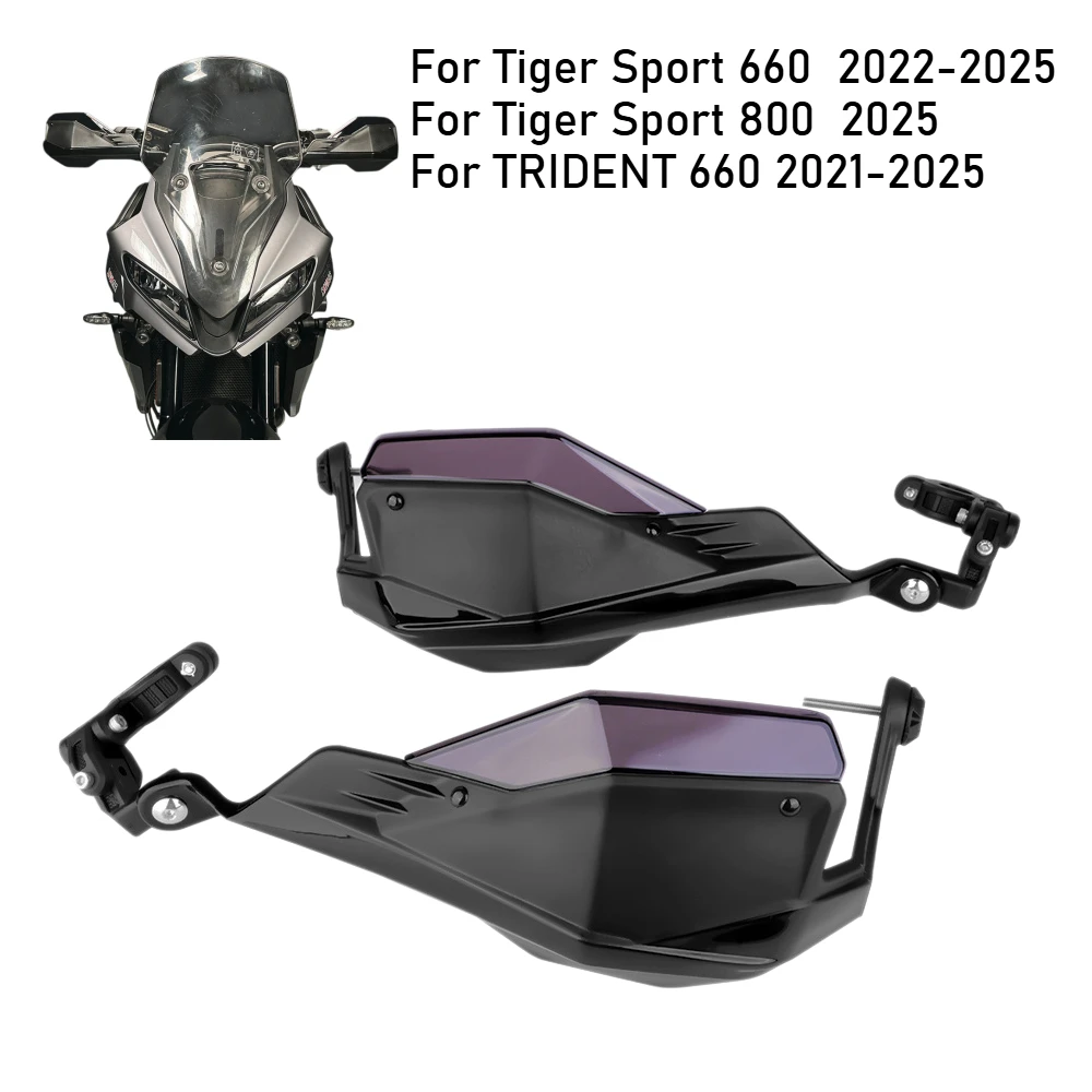 

Motorcycle Handguards for Tiger Sport 660 800 Handlebar Hand Grip Guards Heighten Wind Shield Deflector Brake Lever Protector