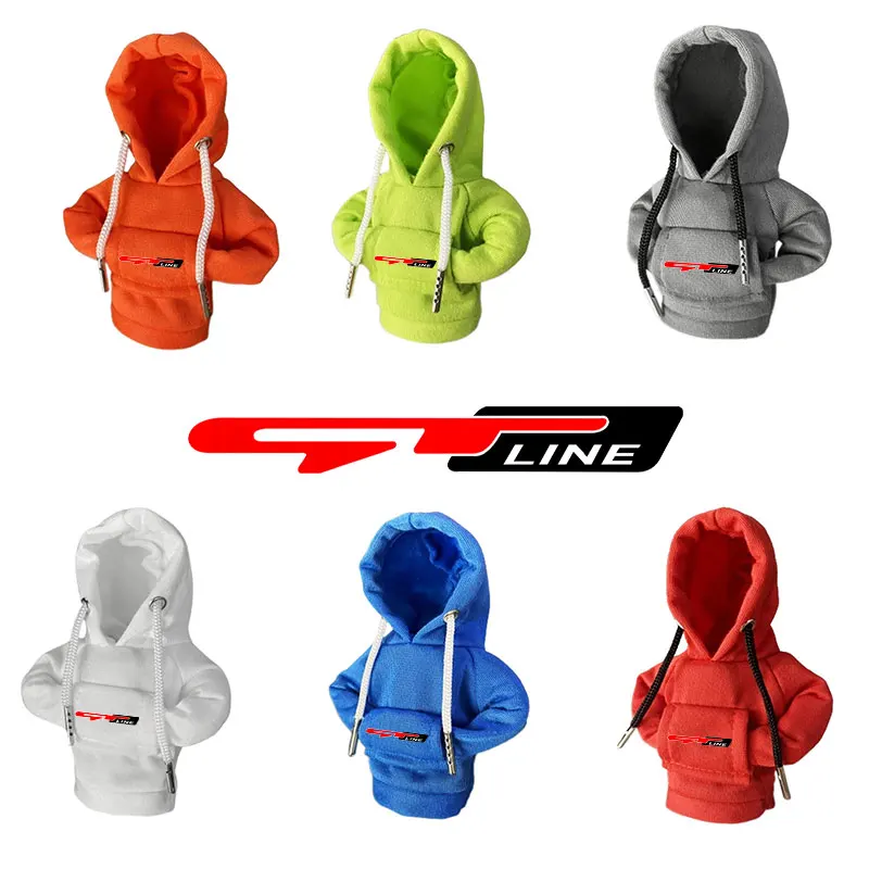 

Car Gear Shift Hoodie Cover Shift Cover Gear Handle Decoration For KIA GT Line Ceed Picanto K5 Stonic Optima Sportage GT Line