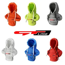Car Gear Shift Hoodie Cover Shift Cover Gear Handle Decoration For KIA GT Line Ceed Picanto K5 Stonic Optima Sportage GT Line