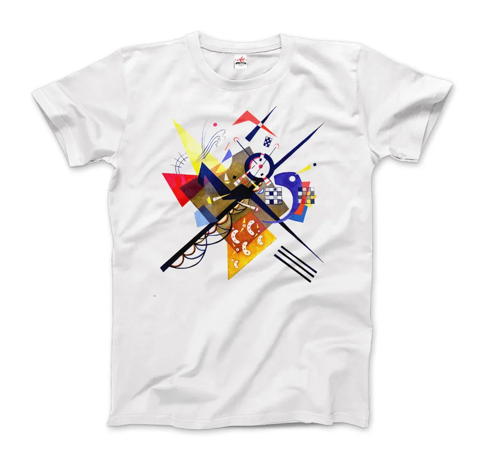 Wassily Kandinsky On White II (Auf Weiss) 1923,  Tees Cotton Luxury brand vintage oversized