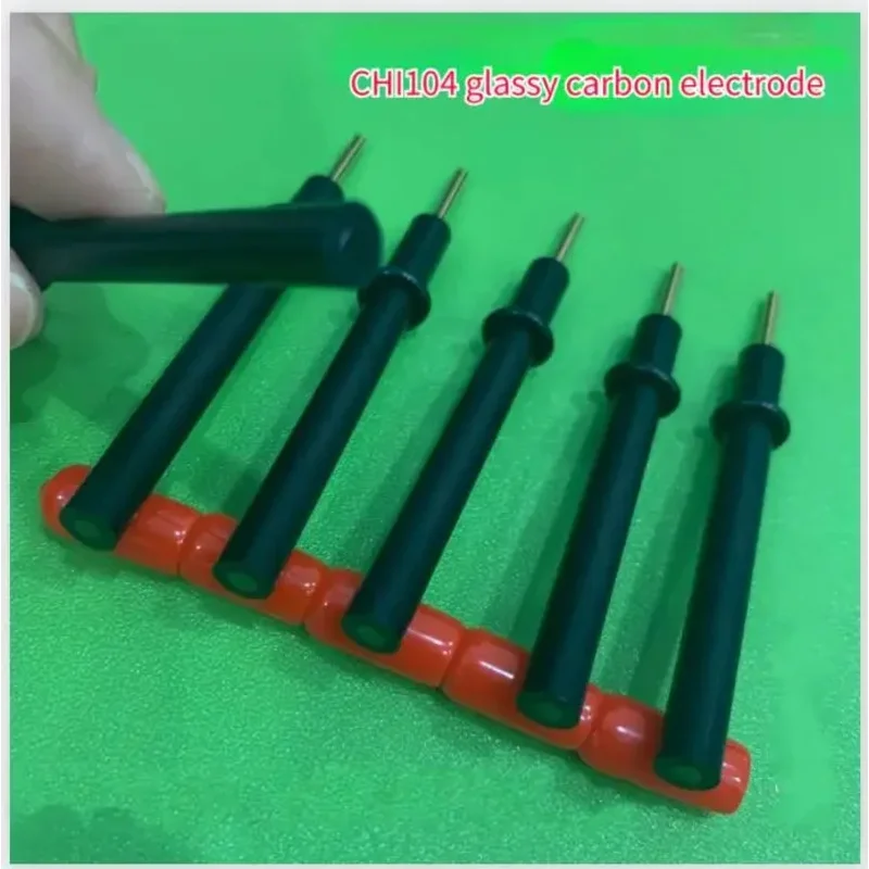 1PCs chi104 3mm glassy carbon disk electrode chi104