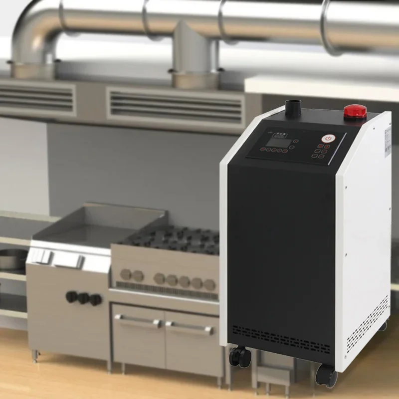 Flygoo 50G Commercial Kitchen In Duct Ozone Generator For Odour Grease And Dirt Removal
