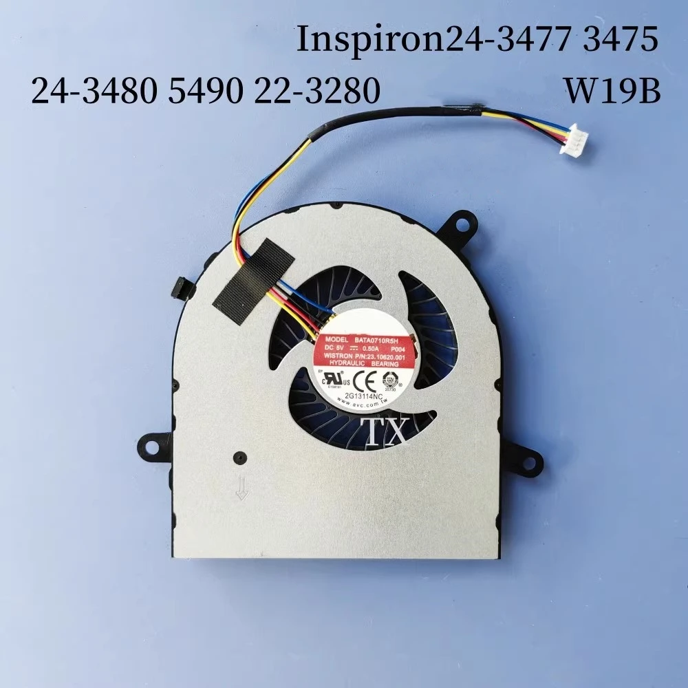 Бесплатная доставка для ноутбука Dell Inspiron24-3477 3475 3480 5490 22-3280 универсальный вентилятор W19B
