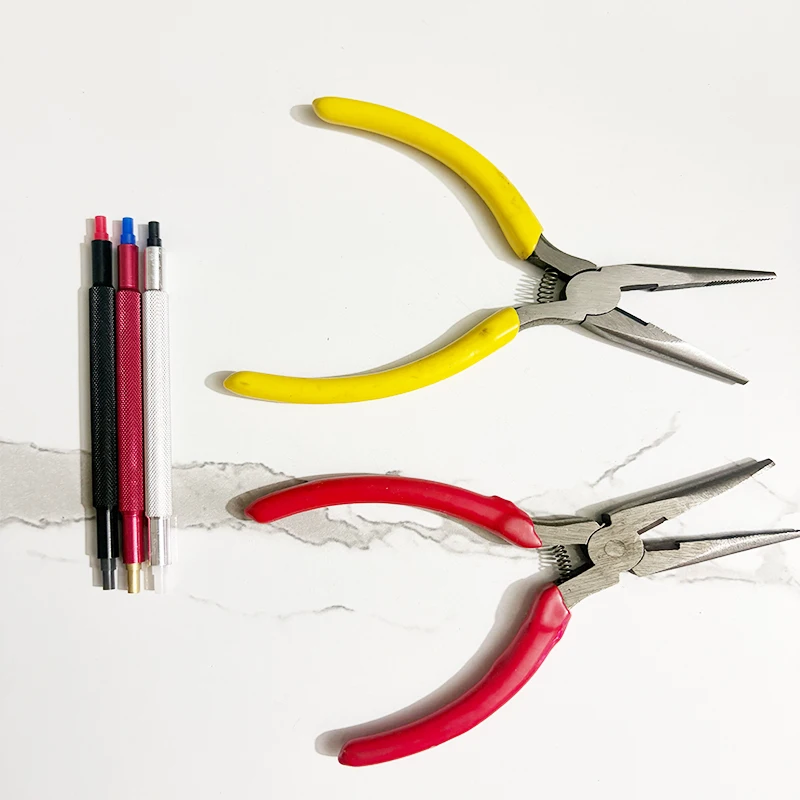 Watchmakers Repairs Watch Winding Stem Cutter Pliers Shorten Stems Hardware Tools Watch Hand Pressers Pusher Set