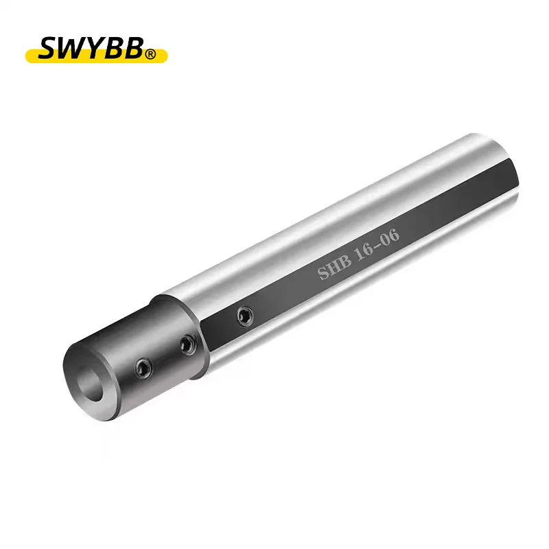 SWYBB SHB20 SHB16 SHB 12 Lathe Boring Cutter Bar D16 D20 D25 CNC Small Diameter Tool Holder Tungsten Steel 100mm Support