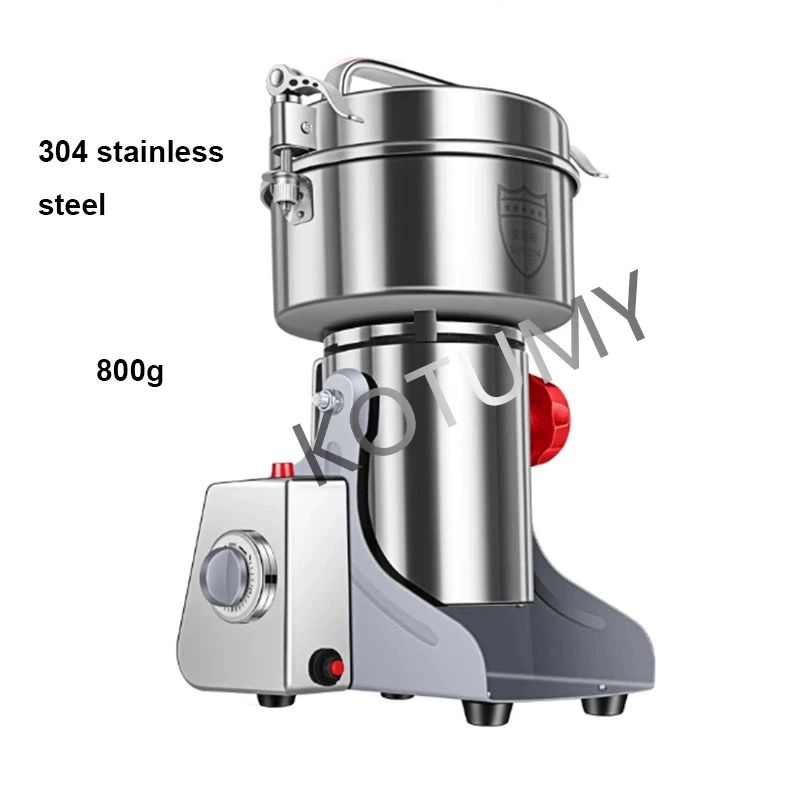 Shredder Electric Household Powder Grinder Universal Grinder Flour Crusher Commercial Chinese Medicinal Materials Pulverizer