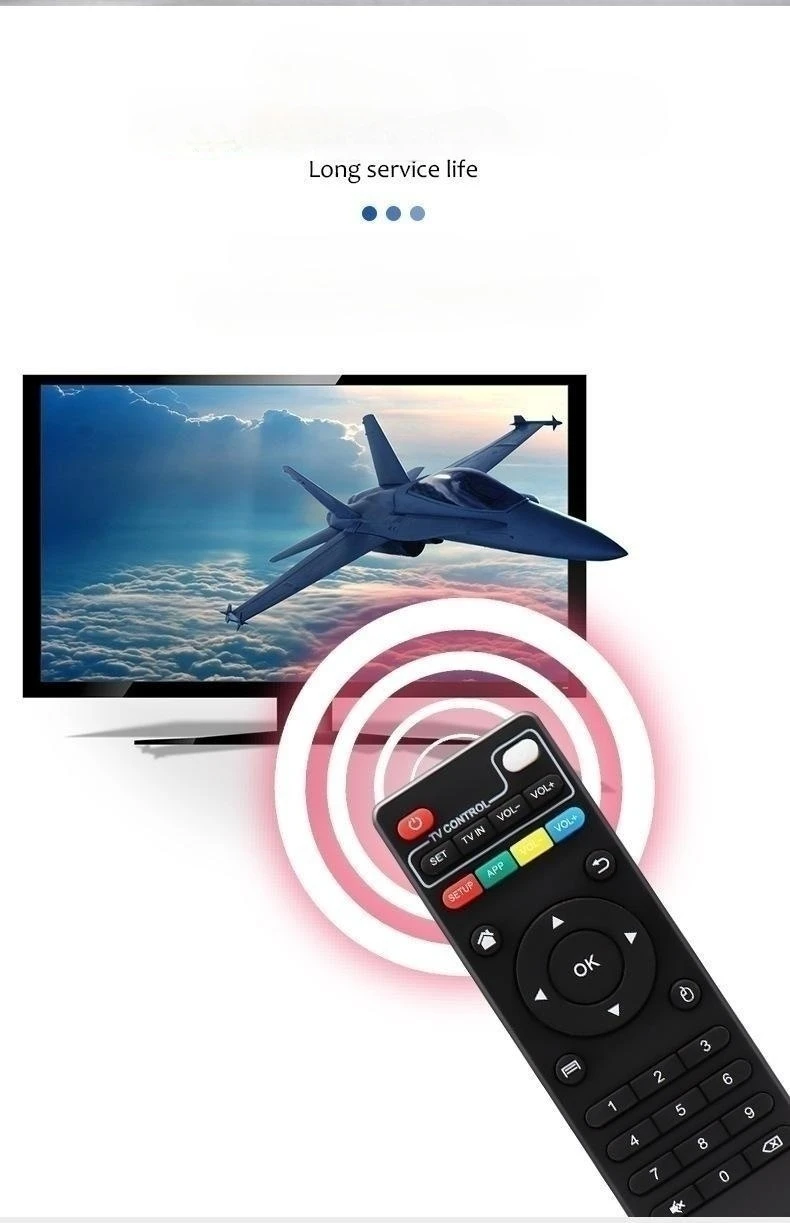 Remote Control For H96 Android TV Box smart IR Remote Controller For H96 max Set Top Box