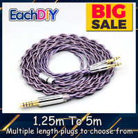 Type2 1.8mm 140 cores litz 7N OCC Headphone Cable For Hifiman Sundara Ananda HE1000se V2 HE6se DEVA he400se Arya He-35 LN007873
