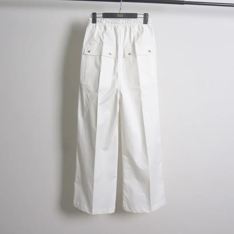 HKSH Spring New Men's RO Style Wide-Leg Straight Bell-Bottom Pants Business Casual Unisex Elegant British Fashion Casual HK24433