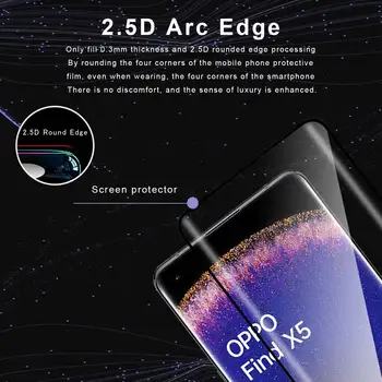 2/4 ks tvrzeného skla pro OPPO Find X5 Pro X6 X3 Pro X3 Neo 3D zakřivené ochranné sklo proti poškrábání 10 nejlepší prodej OPPO Find X5 - №2