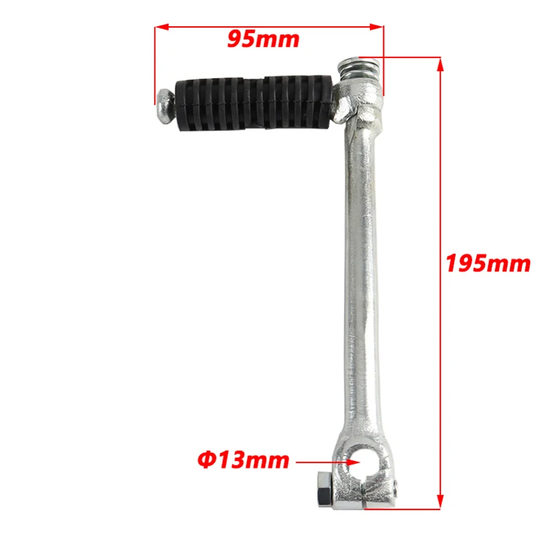 13mm Kick Starter For Chinese 50cc 70cc 90cc 110cc 125cc Chinhese Pit Dirt Motor Bikes Engine