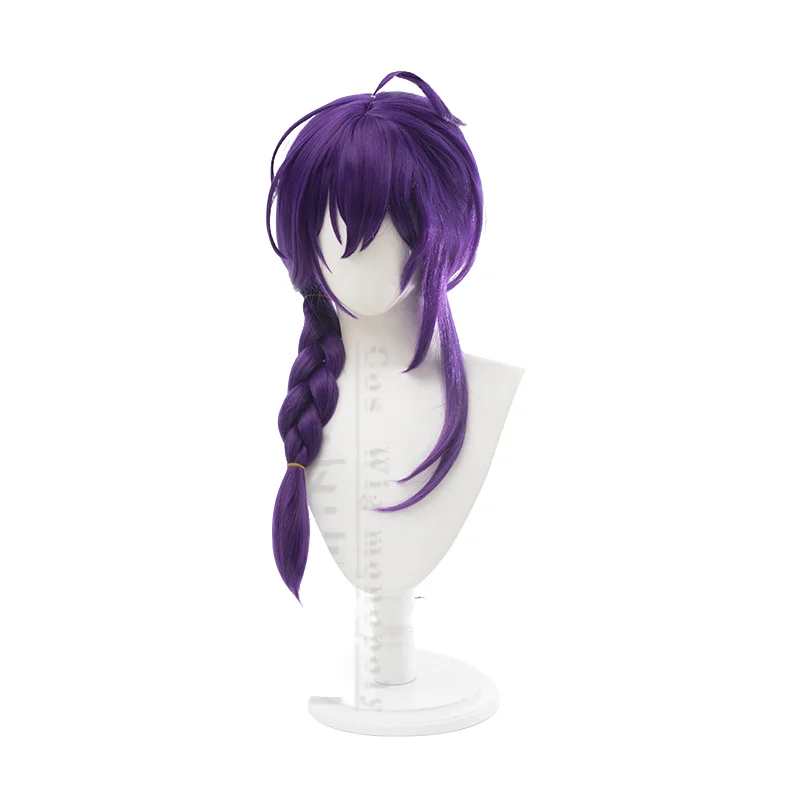 Anime Ensemble Stars ES Ayase Mayoi Cos Wig 65CM Purple Heat-resistant Synthetic Hair Halloween Party Cosplay Wigs+wig Cap