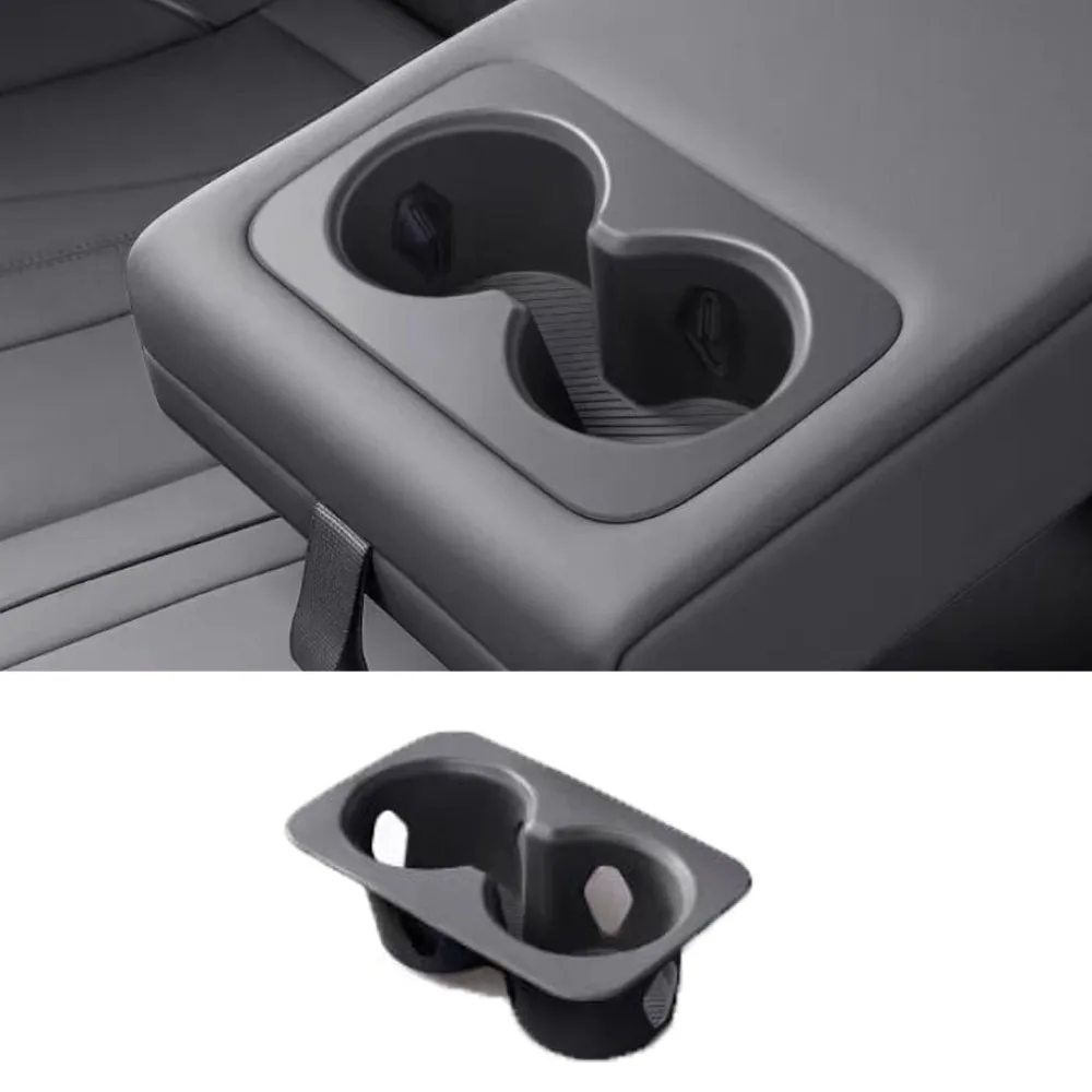 

Fit For BYD sealion 05 EV 2025 Rear Armrest Water Cup Silicone Cover Limiter Beverage Cup Slot Pad Interior Supplies