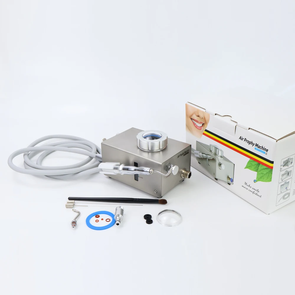 Dental Air Prophy Sandblasting Polishing Machine  Cleaning Air Water Prophy Dental Lab Dentists Tools Equipment