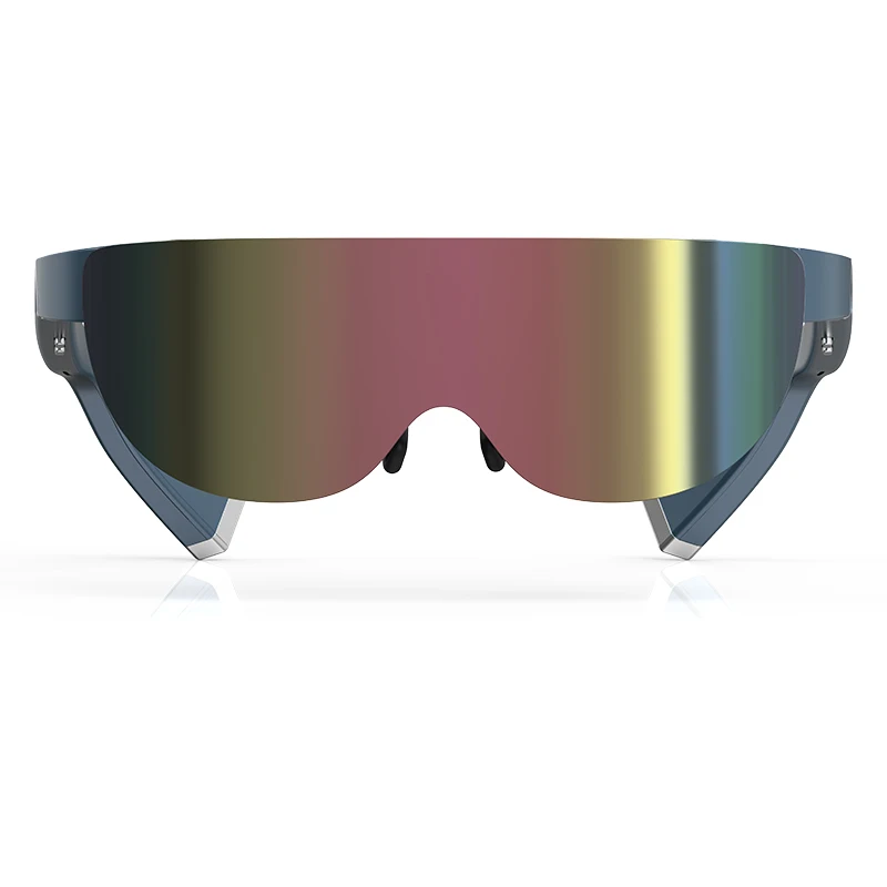 Ultralight Micro Oled Smart Ar Glasses 52°Wide Field of View Fov With Advanced Waveguide Optics Watch 3D Movie Video