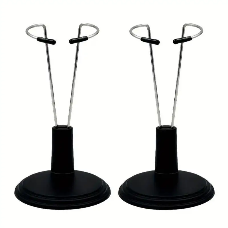 Adjustable Doll Stand Stable Round Base 1/4 PCS Easy to Install Holder for Plush Dolls Hobby Collection Display