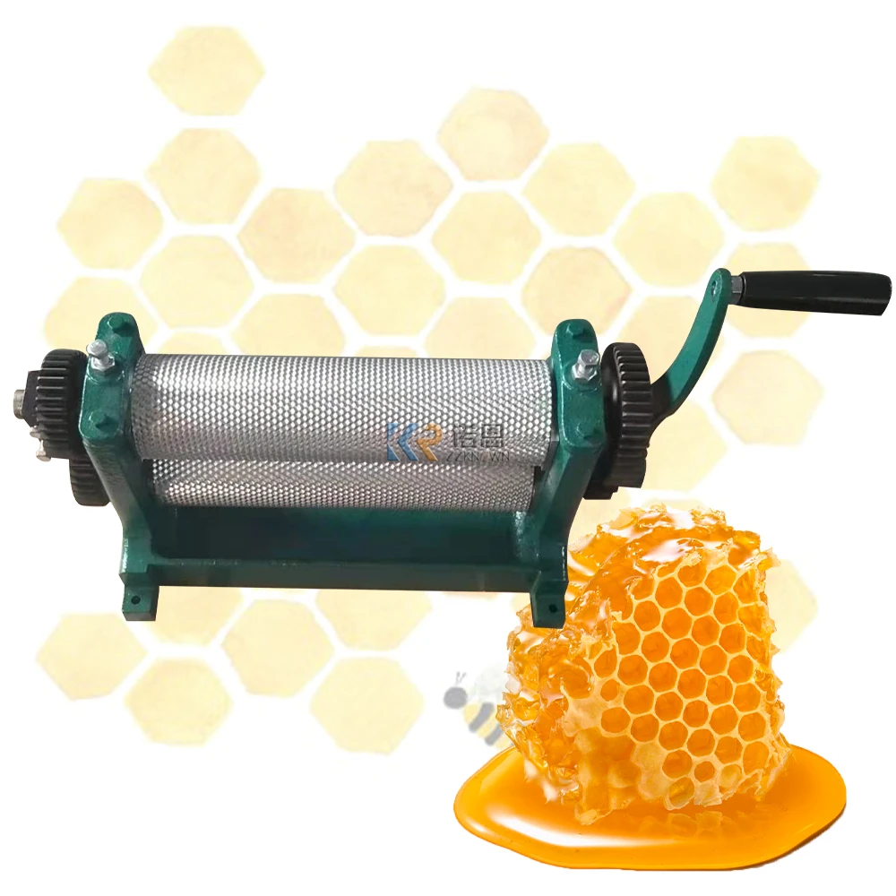 

Manual Bees Wax Foundation Embosser Machine Beekeeping Equipment Aluminium Alloy Roller