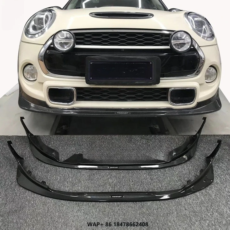 

For F56 Mini Cooper F55/F56/F57 Cooper S JCW AG Style Pu Front Bumper Lip Side Skirt