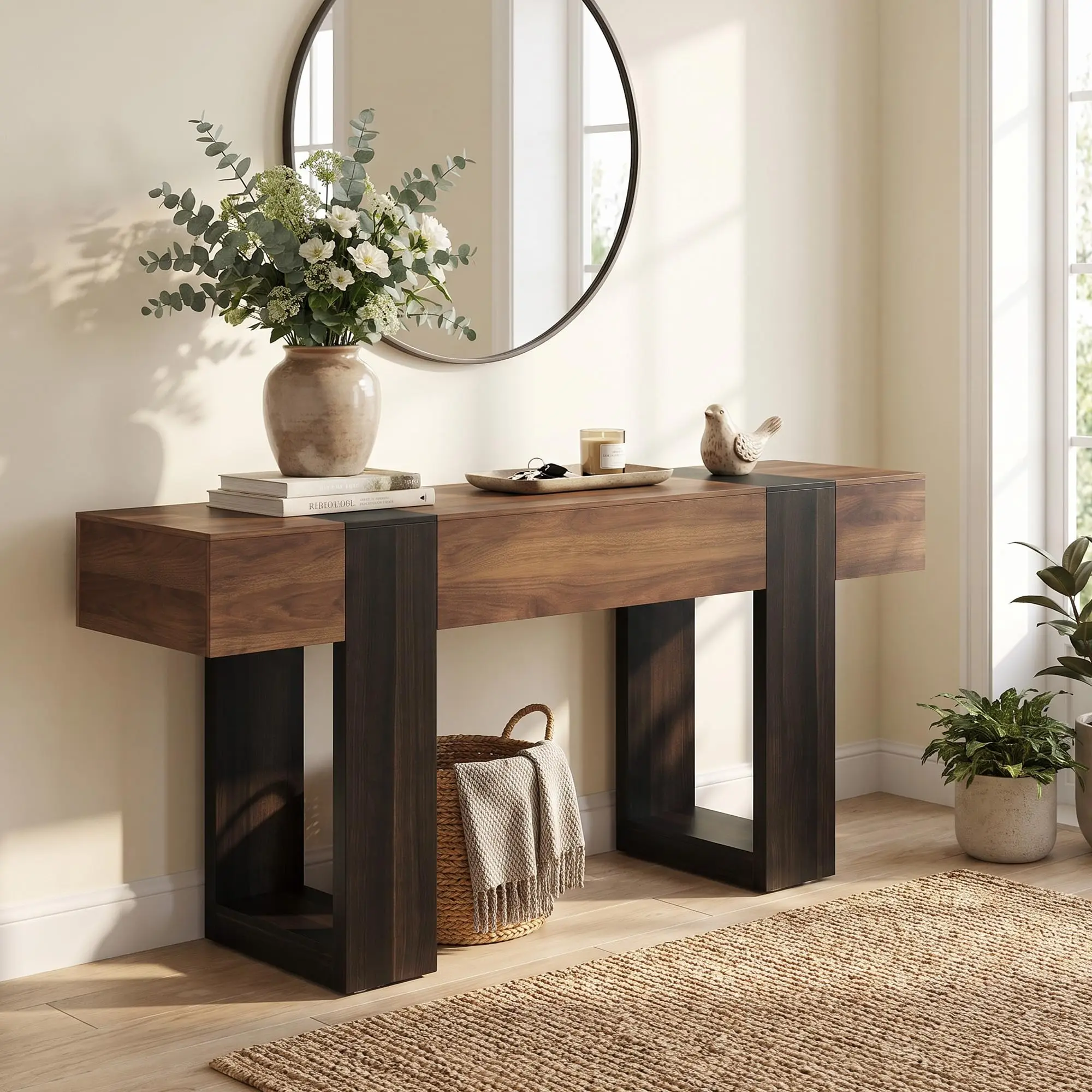 Console Table Entryway Sofa Table For Hallway Living Room