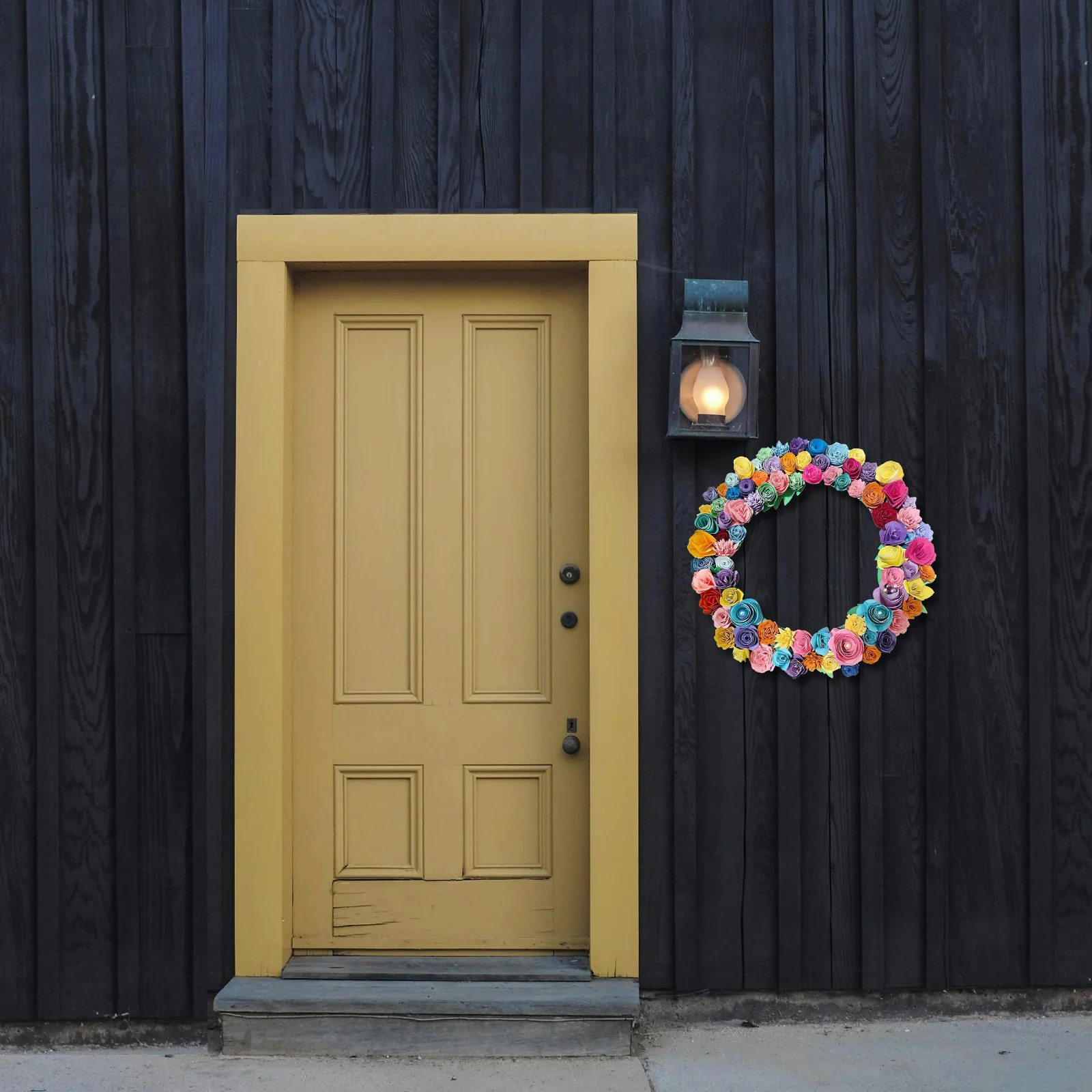 

12 Inch Wooden Wreath Frame Unfinished Craft Ring Diy Wood Slice For Wedding Garland Holiday Decor Wreath Making Macrame