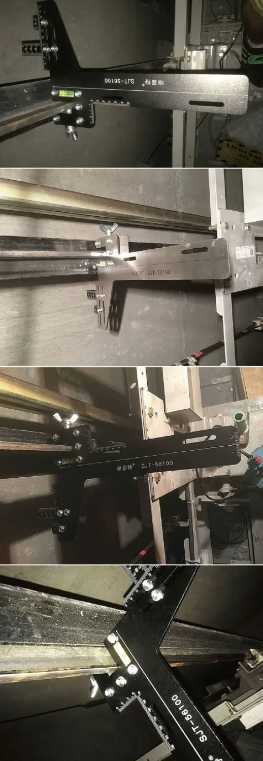Elevator Single Track Calibration Ruler Positioning Ruler Elevator Accessories Laser