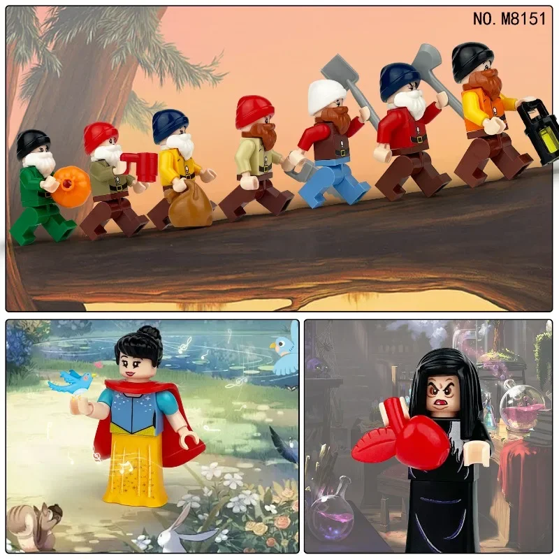 Blocchi di costruzione, bambole simumanoidi, giocattoli, mini figure, bambole umanoidi, giocattoli per bambini, regali di compleanno, personaggi dei cartoni animati.