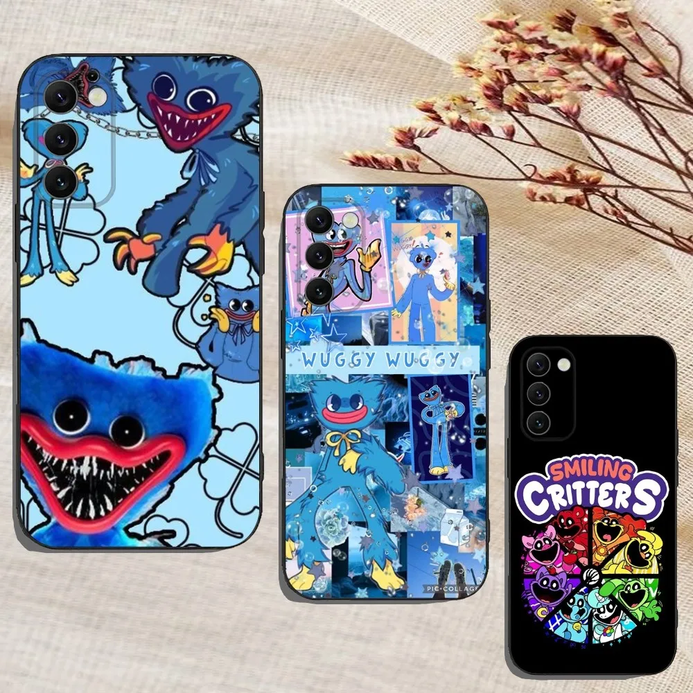 H-Huggy-W-Wuggy Playtime Phone Case For Samsung Galaxy A13,A21s,A22,A31,A32,A52,A53,A71,A80,A91 Soft Black Cover